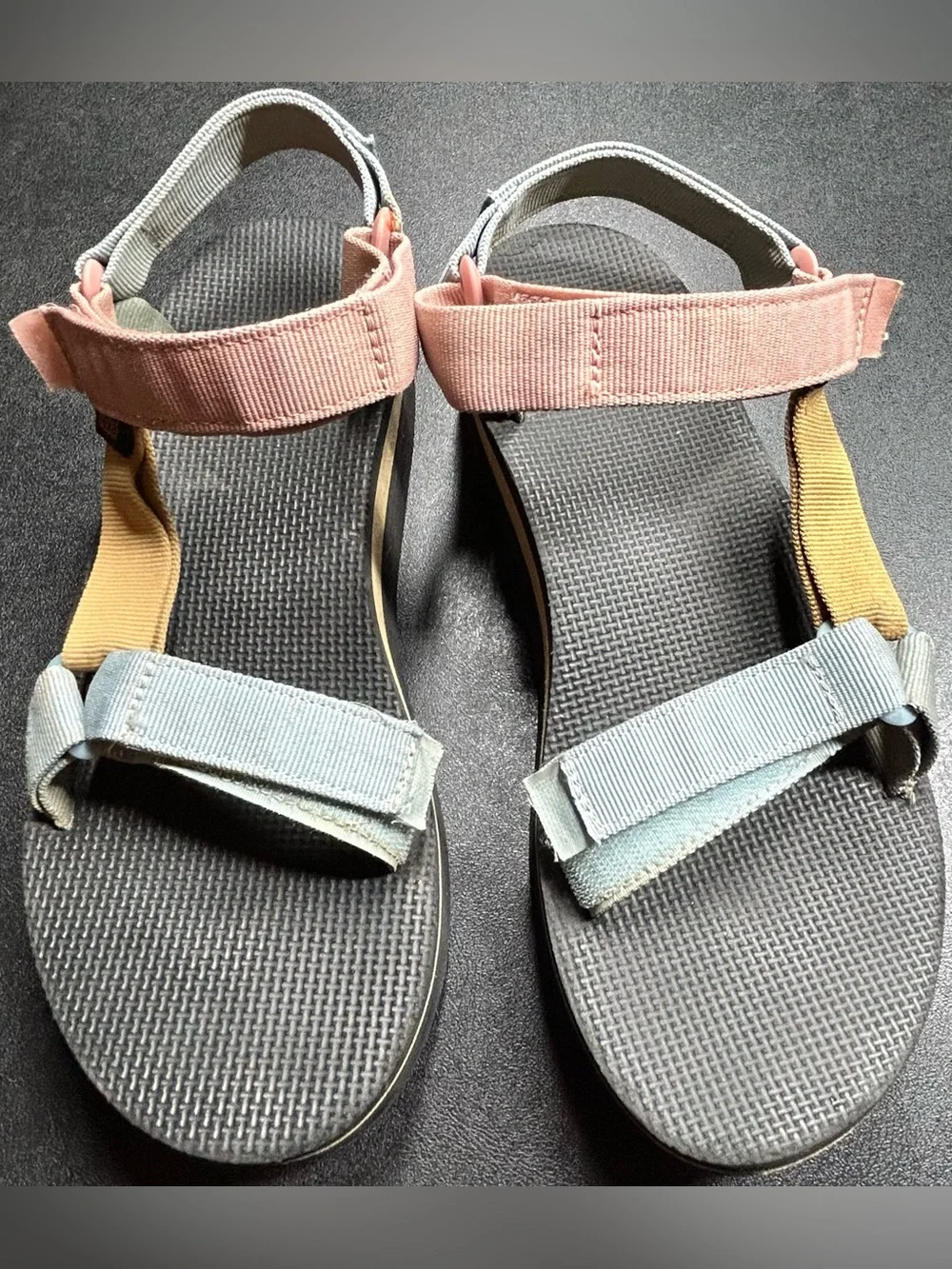 Teva Women's Size 7.5 Universal Light Multi Color Platform Sandal